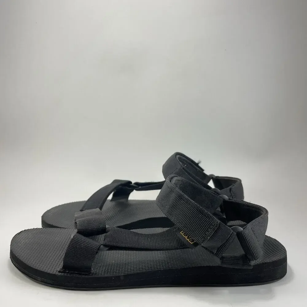 Teva Original Universal Active Sandals Mens Size 10 Black Strappy Athletic